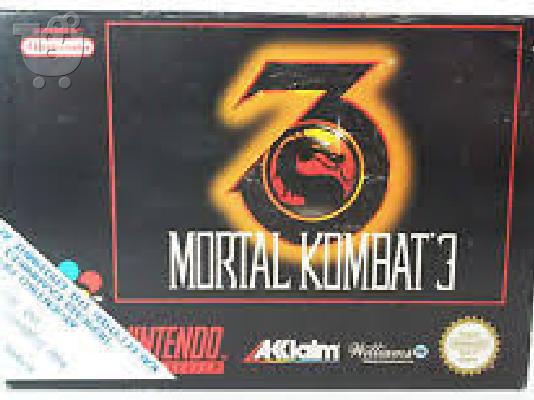 PoulaTo: Mortal Kombat 3 - Super Nintendo Entertainment System